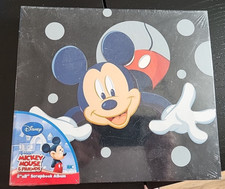 NEW - DISNEY MICKEY MOUSE  FRIENDS 8"X8" SCRAPBOOK ALBUM
