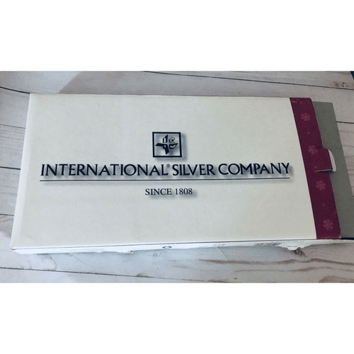International Silver Co. 3pc Holiday Ornament Bowl Set 6.5” wide - Picture 5 of 7