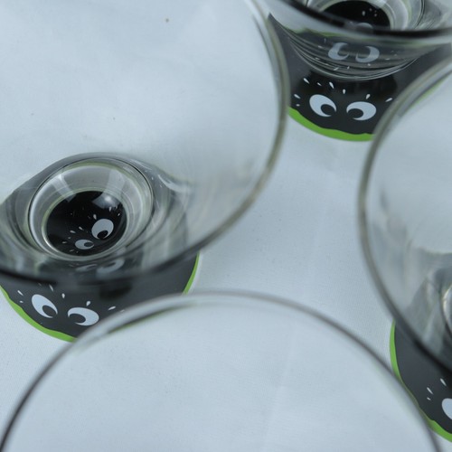 Kleiner Feigling Fig Liqueur Little Coward Eyes 5 oz. Cocktail Glasses- Set of 4 - Picture 5 of 5