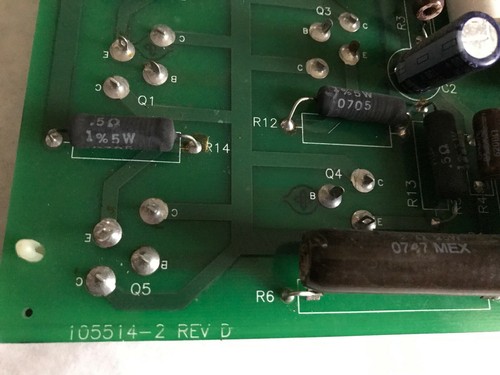 105514-2 REV D POWER SUPPLY PCB CIRCUIT BOARD,1055142,105514 2 ,3006,AJ - Picture 2 of 13
