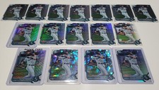 16) VICTOR LABRADA RC Lot 2022 1st Bowman Chrome Mojo Refractor Atomic MARINERS 