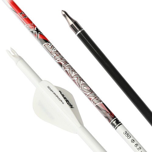 32" Pure Carbon Arrows SP300-800 Shaft ID6.2 Vanes Recurve Compound Bow Hunting - Picture 15 of 26