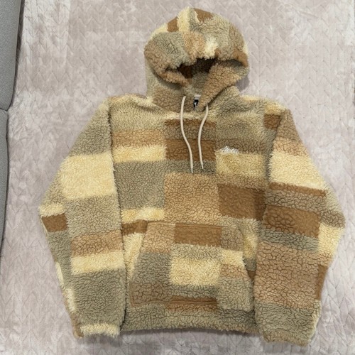 Stussy Bronson Sherpa Hoodie 'Tan' Men’s XL - 第 1/7 張圖片