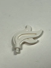 Lego White Minifigure Helmet Plume Castle Pirate Fantasy Era