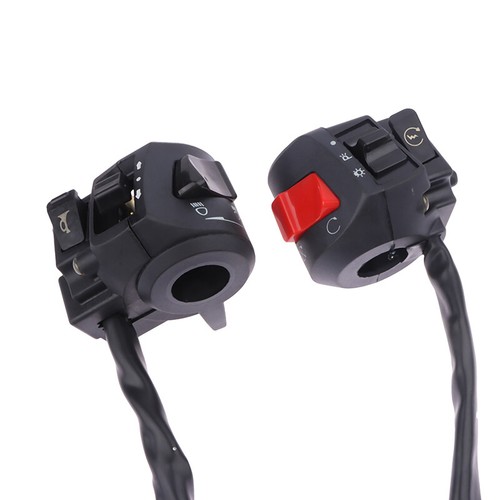 Universal Motorcycle Handle Bar Switches With Choke Horn Turn Controller Swi-jy - Picture 9 of 14