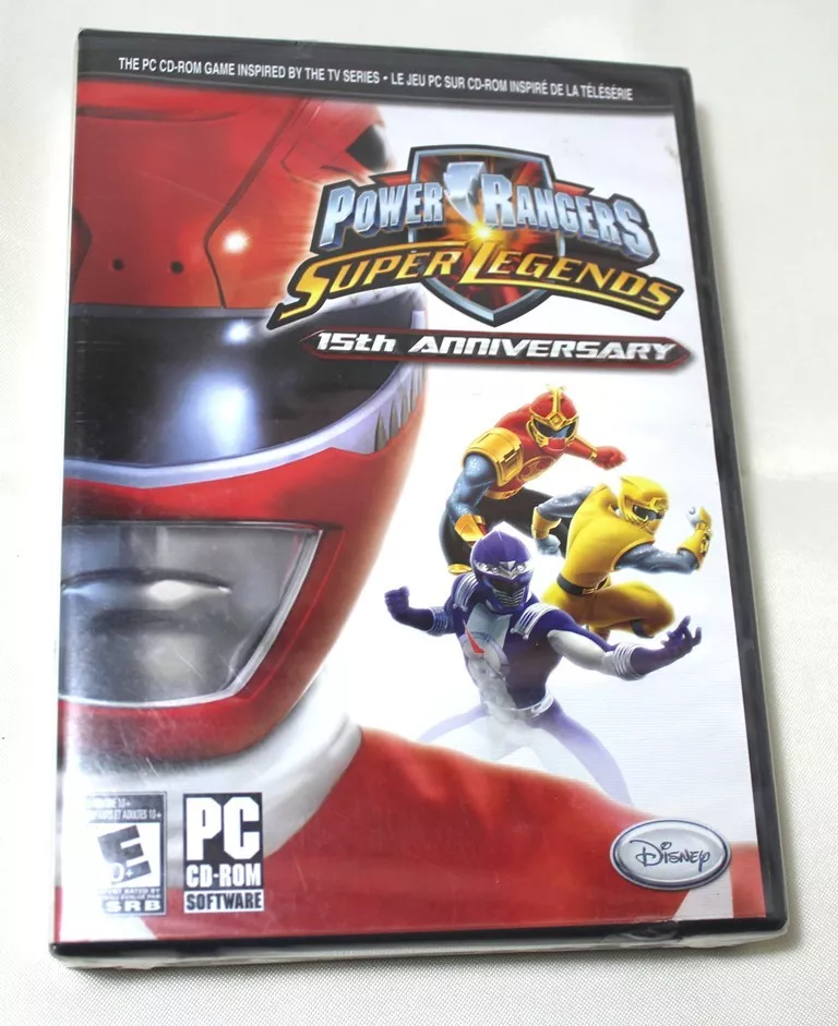 PS2 - Power Rangers Super Legends 15º Anniversary