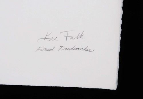 Mandrake Magician Lothar Limited Signed Print Lee Falk Fred Fredericks Comic Art - Picture 3 of 4
