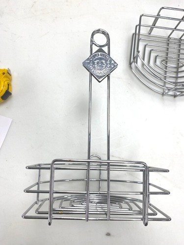 Basket/ Chrome Tabasco Restaurant Wire Basket Condiment Caddy Menu Holder - Picture 7 of 13