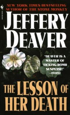The Lesson of Her Death - Jeffery Deaver, 0553560204, paperback