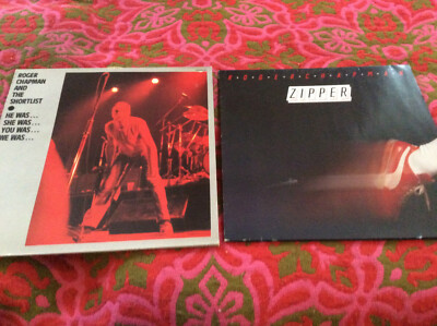 Roger Chapman [2x Vinyl LP] Zipper  + Shortlist He was She was LIVE