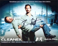 Benjamin Bratt signed autographed The Cleaner 8x10 A&E promo photo COA IN PERSON