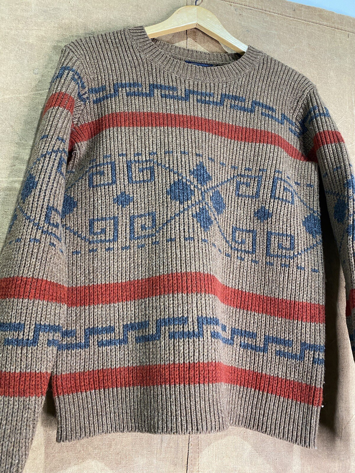 Pendleton Free People Westerly Pullover Wool Knit… - image 3