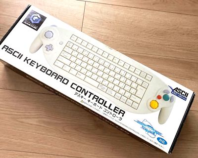 ASCII GameCube Keyboard Controller - White for sale online ASCII GameCube Keyboard Controller - White for sale online