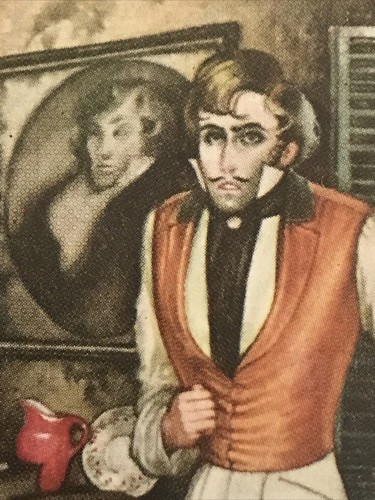 Set of 7 - Edgar A. Poe - Carlos Chavez – Book Pages Plates - Antique Color Art - Picture 2 of 11