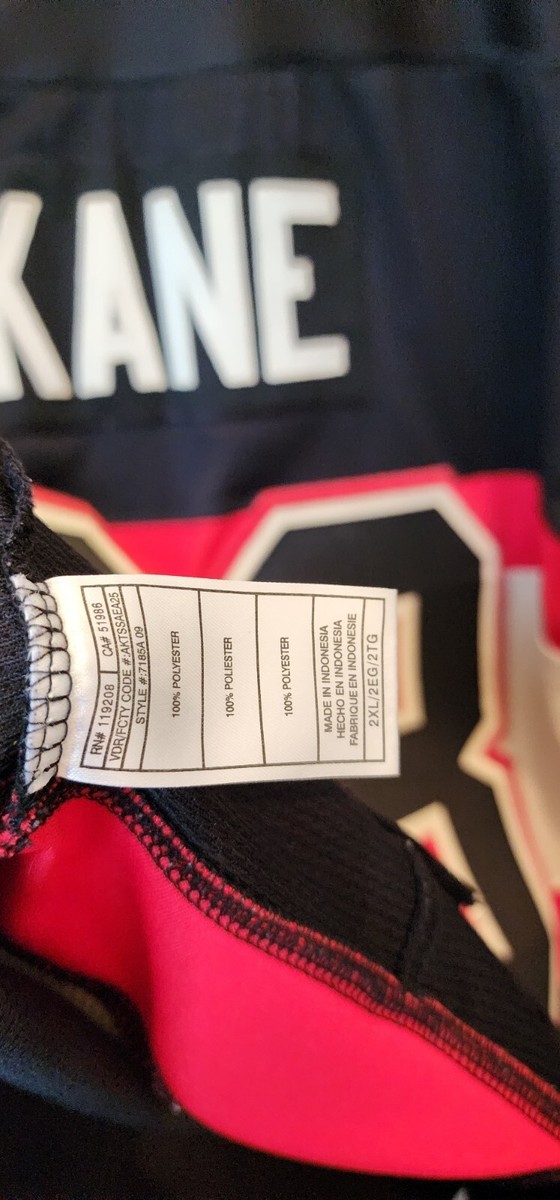 NHL Reebok Alternate 3rd Chicago Blackhawks Patrick Kane 88 Jersey