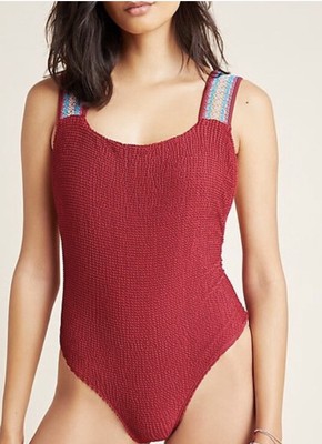 Nwt Anthropologie Seea Dana One Piece Swimsuit Large B 769 Ebay