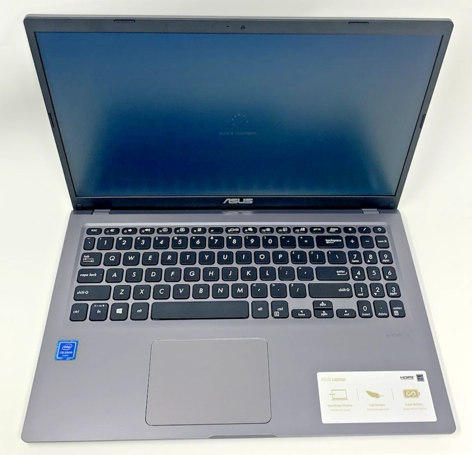 Portátil Asus R565M 15 Intel Celeron N4020 1.1Ghz 4GB DDR4 256GB SSDGris-BUENO Foto 4 de 4