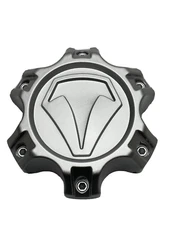 Toyota T-Force Silver 6 Lug Snap In Wheel Center Cap 89-9584B 971S01 S1404-07