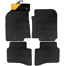 Fits Kia Rio 2011-2017 Tailored 3MM Waterproof Rubber Heavy Duty Car Floor Mats