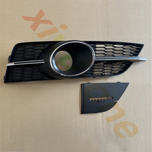 ✨Right Front Bumper Fog Light Grille Cover +Base For Audi A7 S-Line S7 2016-18 - Picture 2 of 12