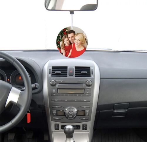 Custom Air Freshener Personalized Photo Face Funny Cute Gift Dog Cat Pet Picture - Picture 4 of 5