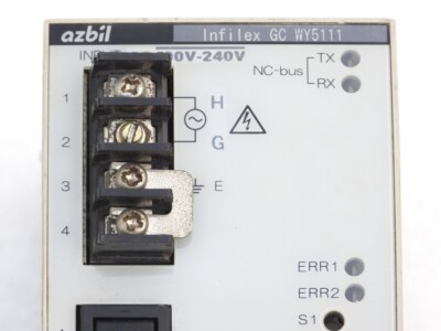 YAMATAKE CORPORATION AZBIL MODEL INFILEX GC WY5111 MODULE | eBay