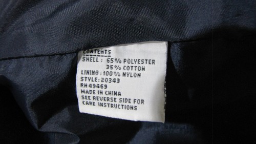 VTG Lifestyles by Mulberry Street Jacket Full zip Navy-Blue Women's SP - Picture 13 of 13