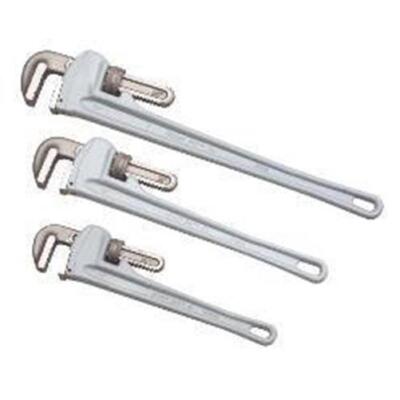 3 Piece Piece 14'' 18'' 24'' Aluminum Handle Pipe Wrench Plumber's Tool Set