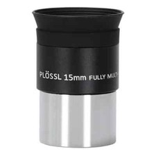 Astronomical Telescope 1.25 Inches PLOSSL PL15mm Eyepiece FMC Green Film