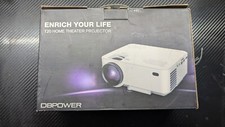 DBPower L21 Mini LCD Video Projector - White