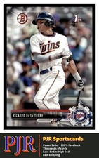 2017 Bowman Draft #BD-190 Ricardo De La Torre Minnesota Twins  Paper