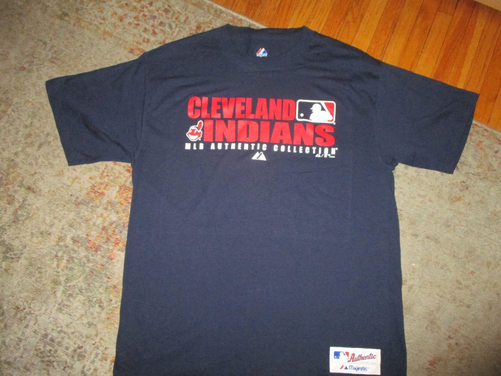 CLEVELAND INDIANS CHIEF WAHOO T SHIRT Tribe Defunct Banned Logo Mascot Name LG