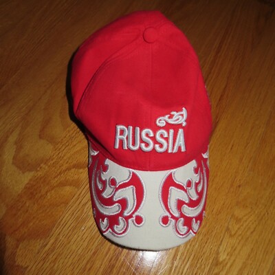 RARE BOSCO, Russian Olympic Team hat Bosco Sport Russia Cap Embroidered Adjustable Hat Russia  main image 4