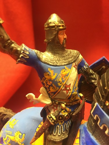 Middle Age Knight Calvary Charge - Whitemetal - Bild 8 von 11
