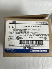 THOMAS&BETTS CAT NO: 5263 3/4" SEALING RING (25PK)