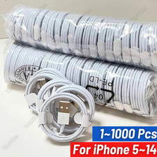 For iPhone6 7 8 SE X XS XR 11 12 13 14 Pro Max USB Fast Charger Cable Cord Lot