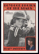 2021 Topps Heritage Minor League 1972 Boyhood Photos of the Stars Brady Anderson