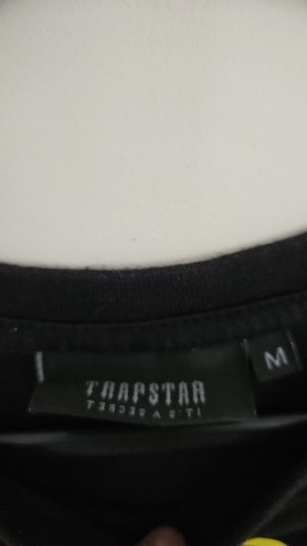 Trapstar T-Shirt Grande Logo Uomo Medium It's a Secret Nera - Foto 8 di 13