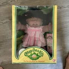 Cabbage Patch Kids 14in Baby Doll African American Curly Black Hair 2004 10300