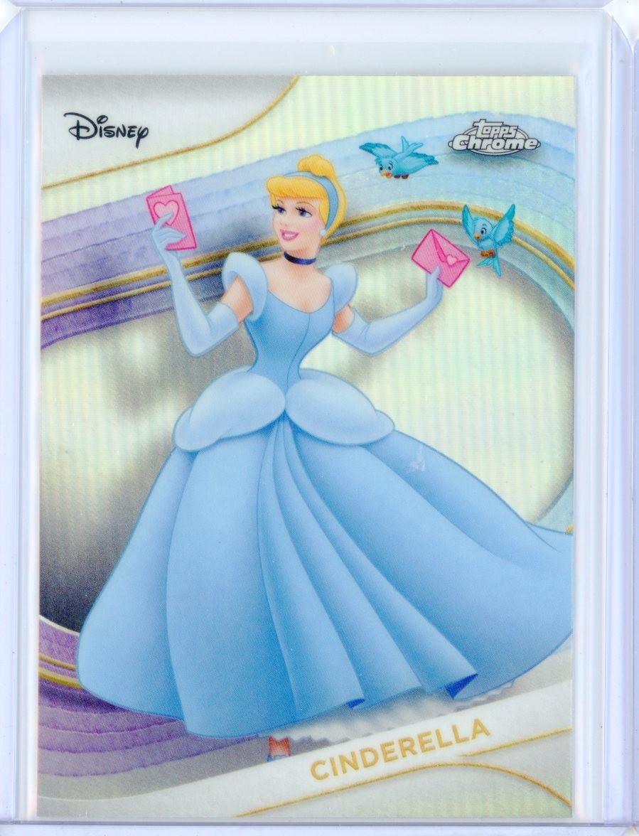 2025 Topps Chrome Disney Cinderella No. 75 Refractor