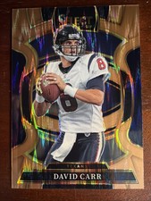 2025 Panini Select - Concourse David Carr #50 Copper Shock Prizm /899