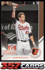 2017 Topps Trey Mancini Salute #S-115