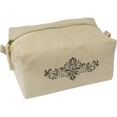 Kulturtasche / Schminkkoffer aus Canvas ''Victorian Design Line Art'' (CS00043064)