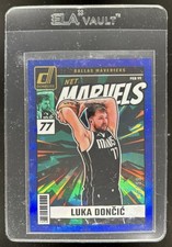 2024-25 Panini Donruss Luka Doncic Net Marvels International Blue Stars #/99