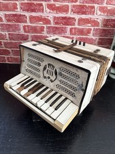 Antique French Piano Accordion The Broadcaster Working But In Need Of TLC