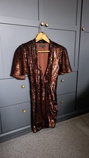 Zara Mini Sequin Dress Size M