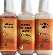 Paquete de Cuidado de Cuero Fuerte - 250 Ml Cuidado de Cuero Excepcional Quitamanchas, Prot