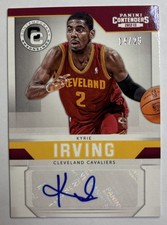 2012-13 Panini Contenders: Contemporary Contenders Auto Kyrie Irving #29 /25