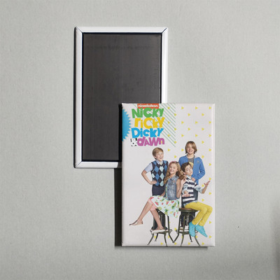 Nicky, Ricky, Dicky & Dawn Mini TV Show Poster Fridge Locker Magnet