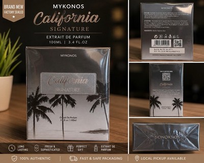 Mykonos California Signature Extrait de Parfum Spray Citrus Woody 3.4 fl oz